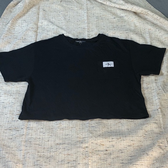 Calvin Klein T-shirt Black Size L MSRP $39 - Picture 1 of 3